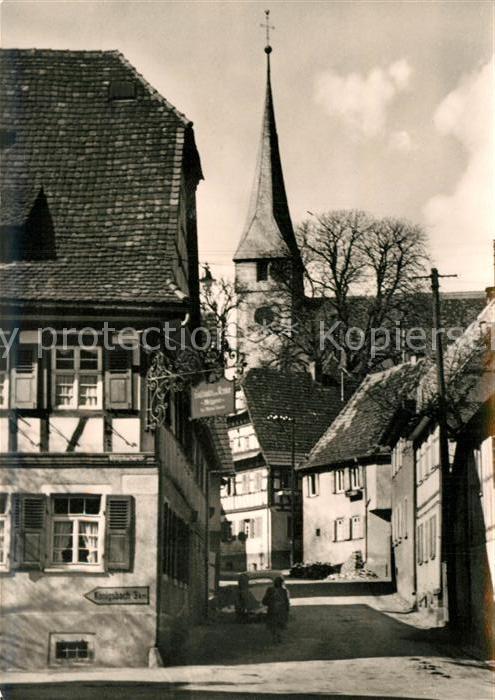 Stein Pforzheim Woessinger Strasse Kirche
