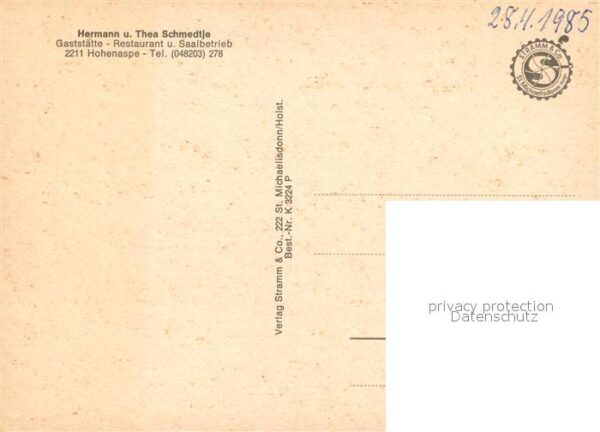 Hohenaspe Gaststaette Zur Linde – Bild 2