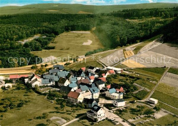 Treisberg Fliegeraufnahme Gasthaus Taunushoehe
