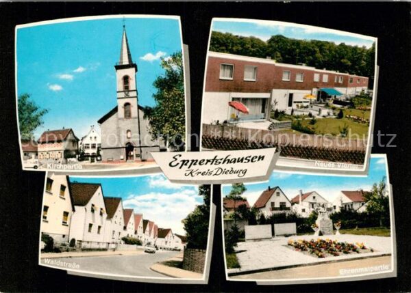 Eppertshausen Kirche Ehrenmal Waldstrasse