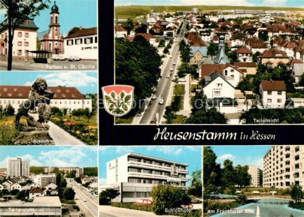 Heusenstamm Schloss Torbau St. Caecilia Schlosshotel