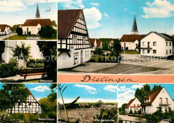 Dielingen Ehrenmal Kirchplatz Linnert