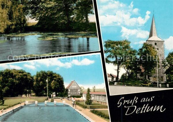 Dettum Kirche Freibad