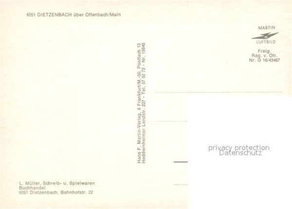 Dietzenbach Fliegeraufnahme – Bild 2