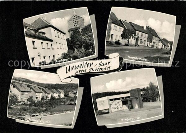 Urweiler Saar Kirche Hauptstrasse neues Viertel