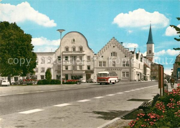 Osterhofen Niederbayern Stadtplatz