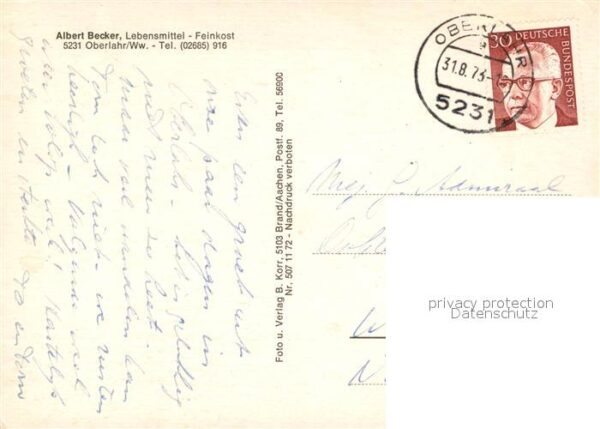 Oberlahr Westerwald Lebensmittel Becker Wiedpartie – Bild 2