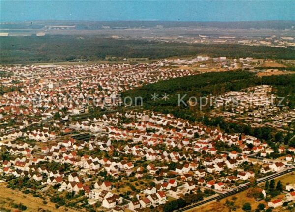 Walldorf Hessen Fliegeraufnahme