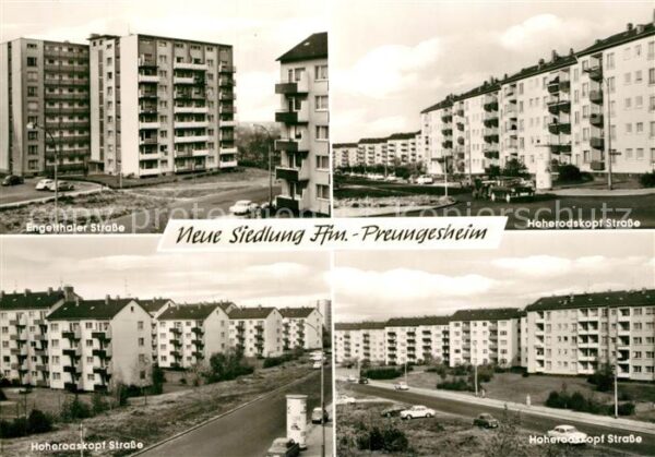 Preungesheim Hoherodskopf Strasse Engelthaler Strasse