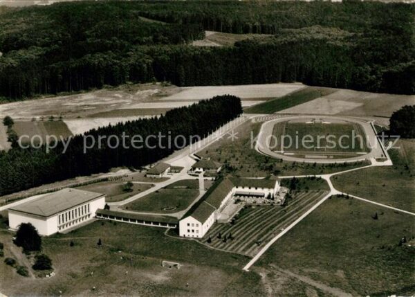 Gruenberg Hessen Fliegeraufnahme Sportschule Gruenberg