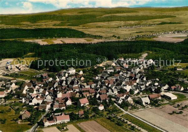 Merzhausen Taunus Fliegeraufnahme