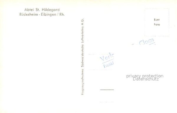 Eibingen Fliegeraufnahme Abtei St. Hildegard – Bild 2