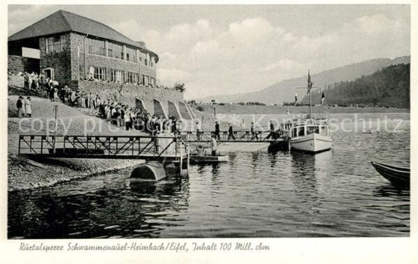 Heimbach Eifel Rurtalsperre Schwammenauel Seehof
