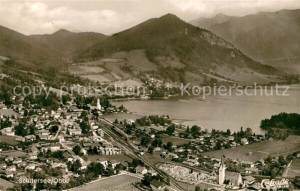 Schliersee Fliegeraufnahme