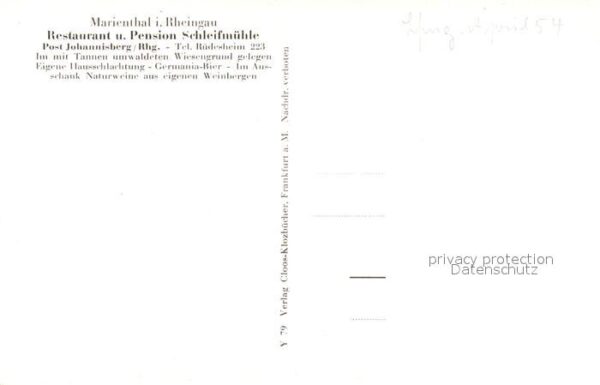 Marienthal Rheingau Restaurant Schleifmuehle – Bild 2