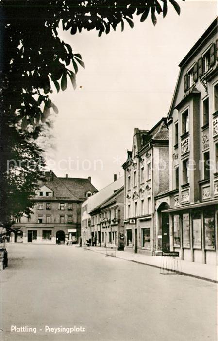 Plattling Isar Bayern Preysingplatz