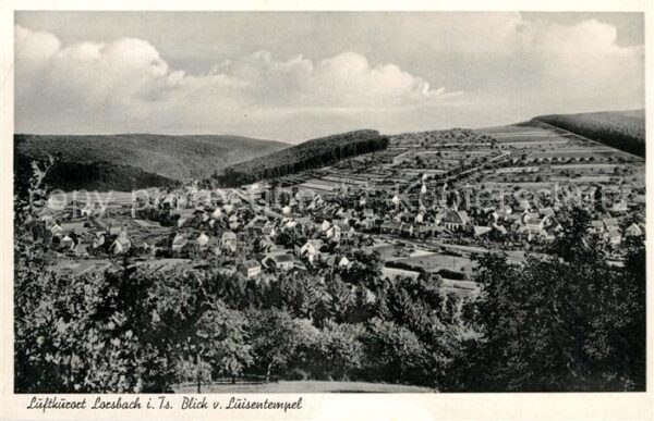 Lorsbach Blick vom Luisentempel