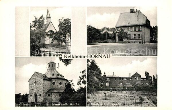 Kelkheim Hornau Schule neue katholische Kirche Kindererholungsheim