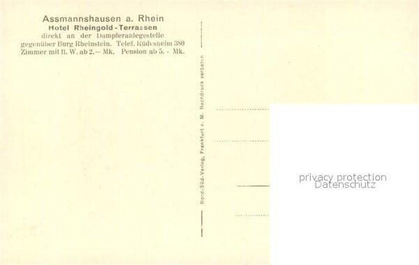 Assmannshausen Hotel Rheingold-Terrassen – Bild 2