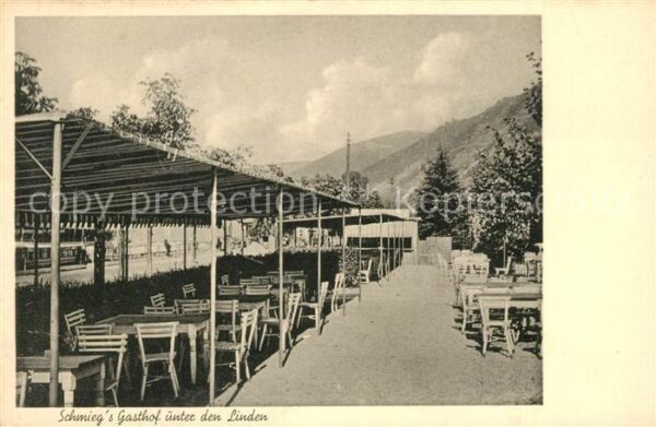 Assmannshausen Gasthof Unter den Linden