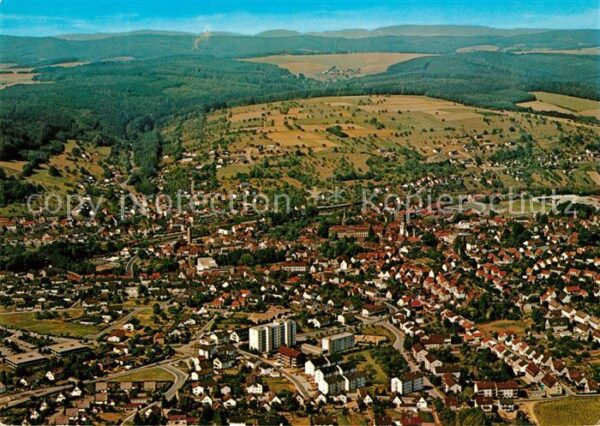 Erbach Odenwald Fliegeraufnahme