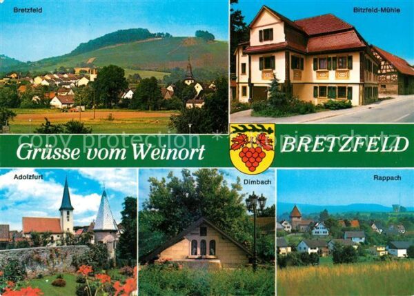 Bretzfeld Dimbach Adolzfurt Rappach