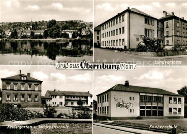 Obernburg Main Landratsamt Knabenschule