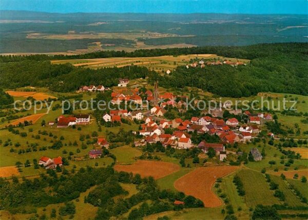 Altenstein Hassberge Fliegeraufnahme