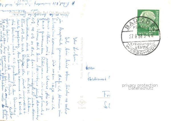Wegscheide Bad Orb Fliegeraufnahme Kinderdorf – Bild 2