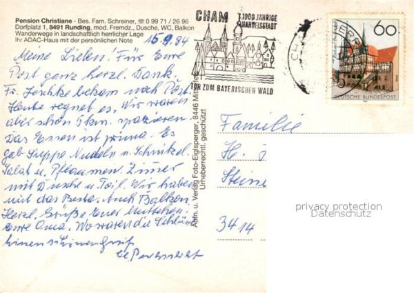 Runding Cham Pension Christiane – Bild 2