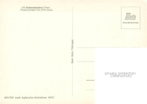 Kaiserslautern Fackelrondell OTE-Haus – Bild 2