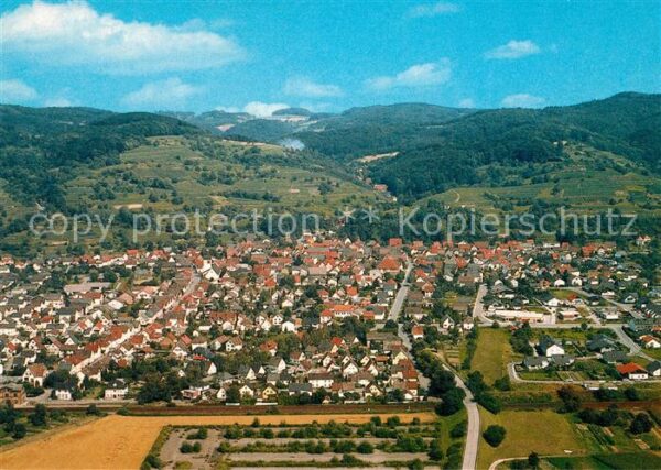 Laudenbach Bergstrasse Fliegeraufnahme