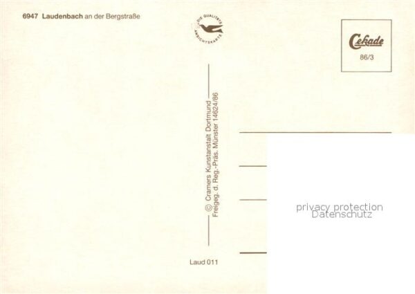 Laudenbach Bergstrasse Fliegeraufnahme – Bild 2