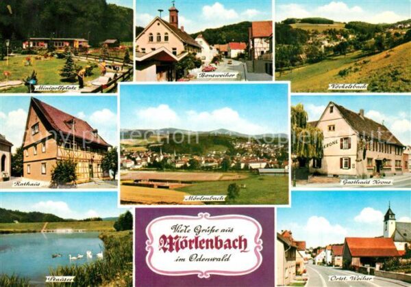 Moerlenbach Rathaus Gasthaus Krone