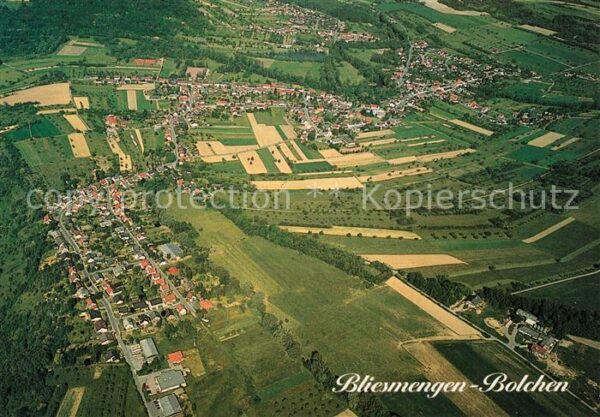 Mandelbachtal Bliesmengen-Bolchen Fliegeraufnahme