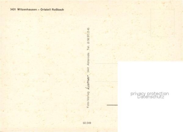 Rossbach Witzenhausen – Bild 2