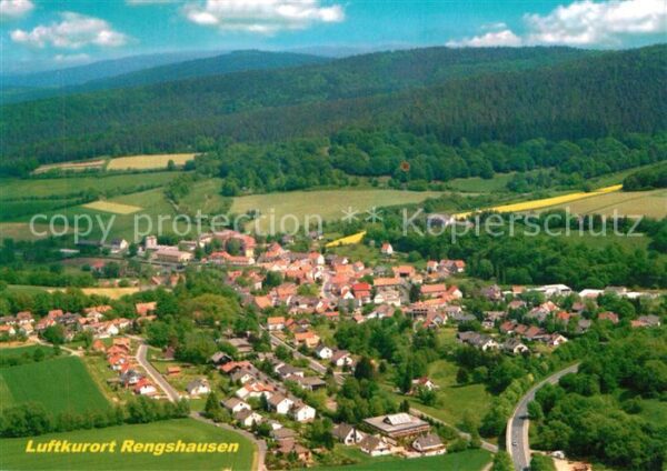 Rengshausen Hessen Fliegeraufnahme