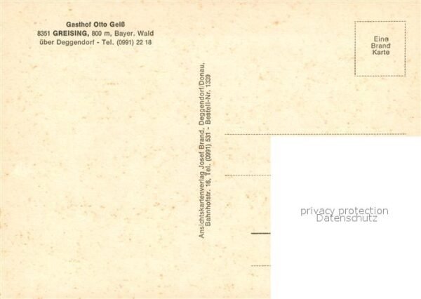 Greising Gasthof Otto Geiss – Bild 2