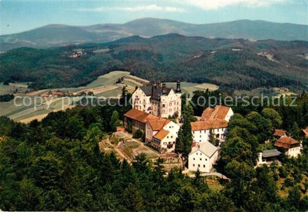 Fuerstenstein Niederbayern Fliegeraufnahme Pension Schloss Englburg