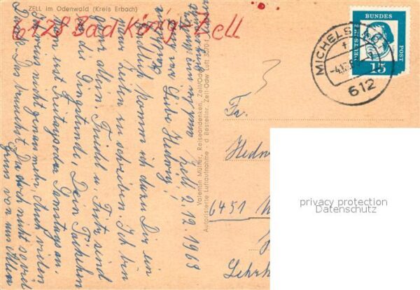 Zell Odenwald Fliegeraufnahme – Bild 2