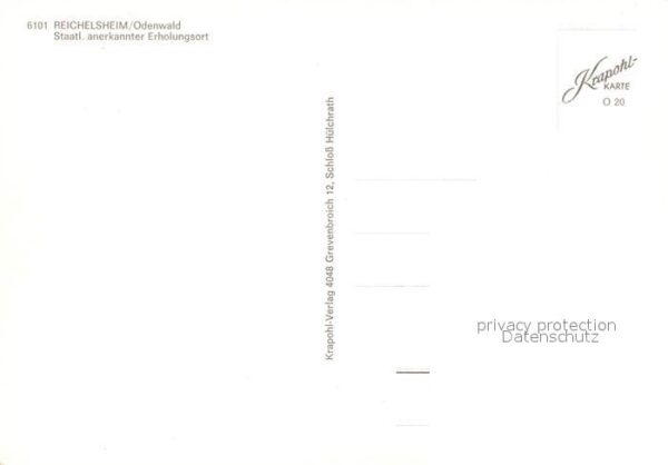 Reichelsheim Odenwald Teilansicht – Bild 2