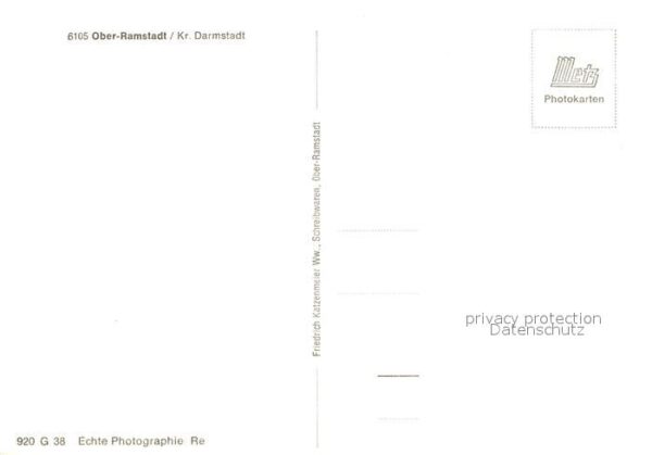 Ober-Ramstadt Oberramstadt Muehltal DARMSTADT Fliegeraufnahme – Bild 2