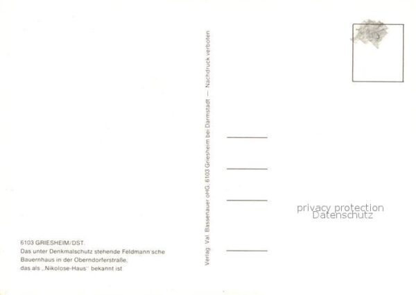Griesheim Hessen Feldmannsches Bauernhaus – Bild 2