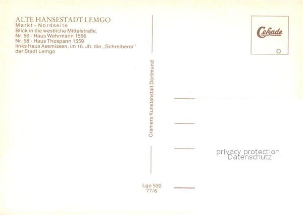 Lemgo Markt Nordseite – Bild 2