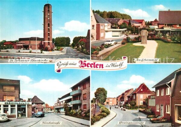 Beelen St Johannes Pfarrkirche Am Ehrenmal Kirchstrasse Dreingaustrasse
