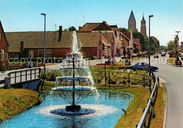 Papenburg Ems Obenende Brunnen