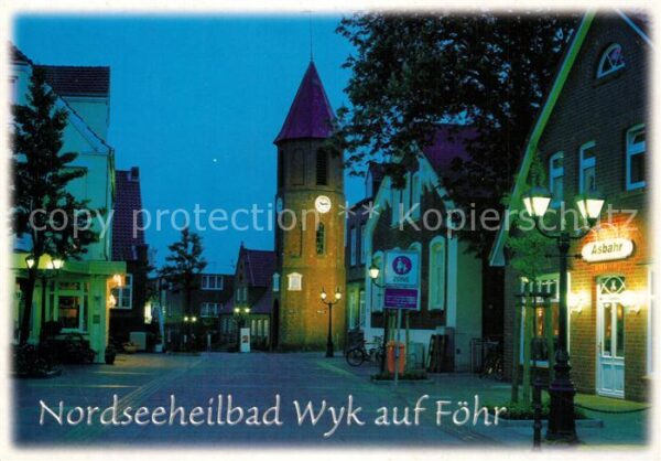 Wyk Foehr Ortspartie
