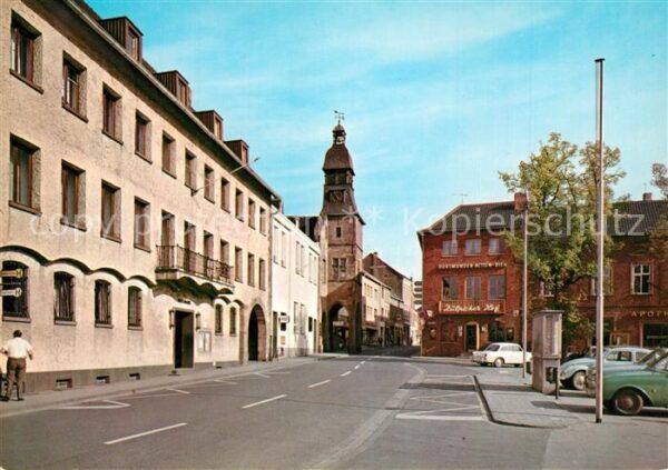 Zuelpich Marktplatz mit Rathaus