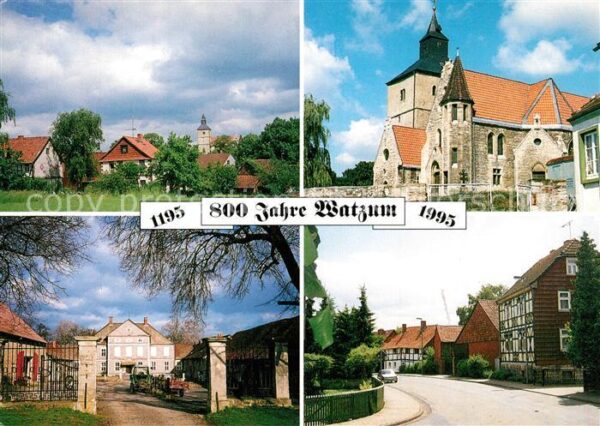 Watzum Teilansichten Schloss Eingang