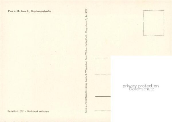 Porz Urbach Breslauer Strasse – Bild 2